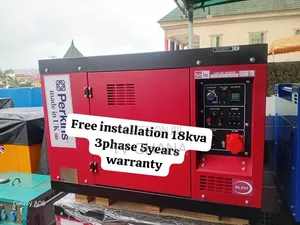 Perkins 18kVA 3-Phase Diesel Generator – Silent Key Start Genset18kva