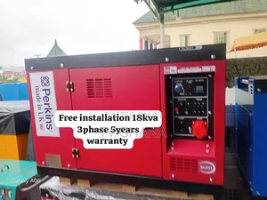 Perkins 18kVA 3-Phase Diesel Genset for Homes Businesses18kva 3phase