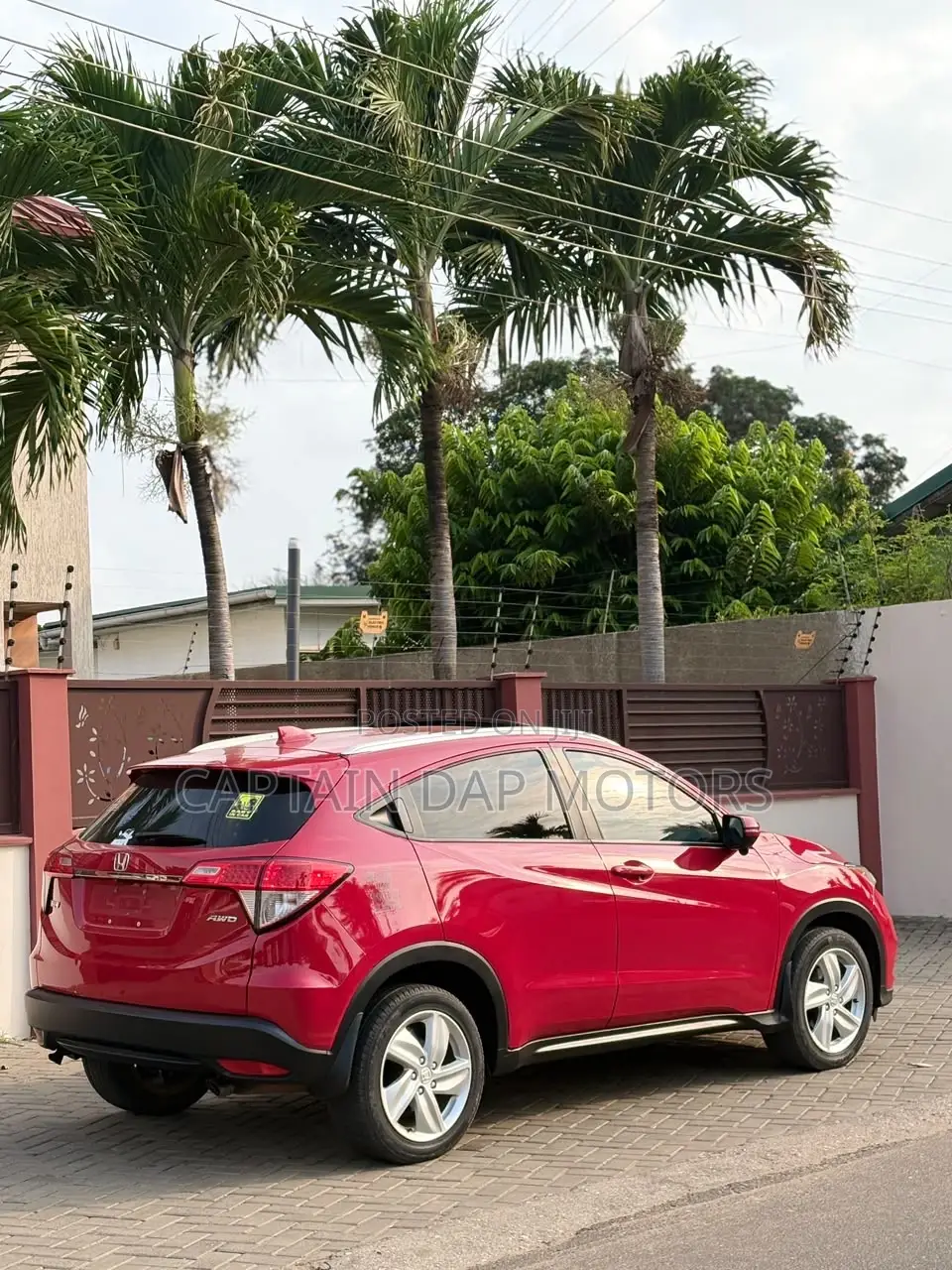 Honda HR-V Sport AWD 2019 Red