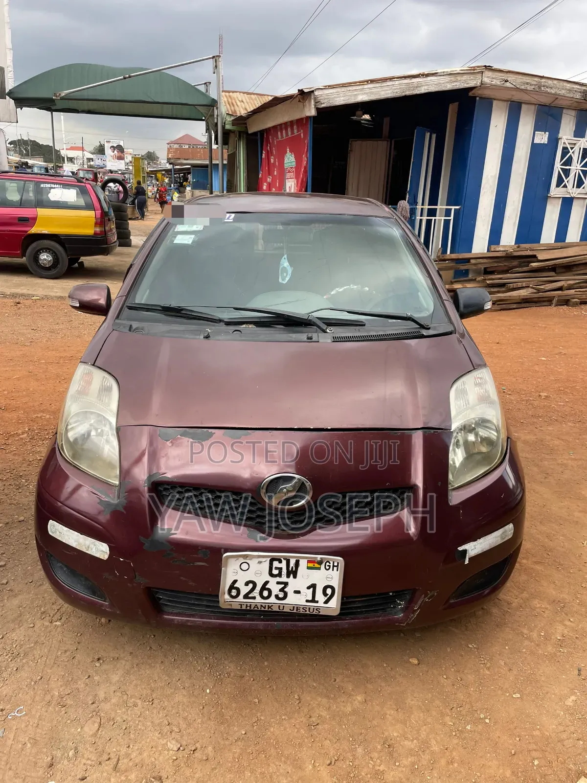 Toyota Vitz 2010 Brown