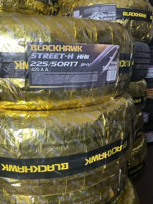 Quality and Affordable Black-Hawk Tires (225/50r17)