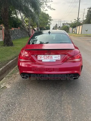Mercedes-Benz CLA-Class 2016 Red