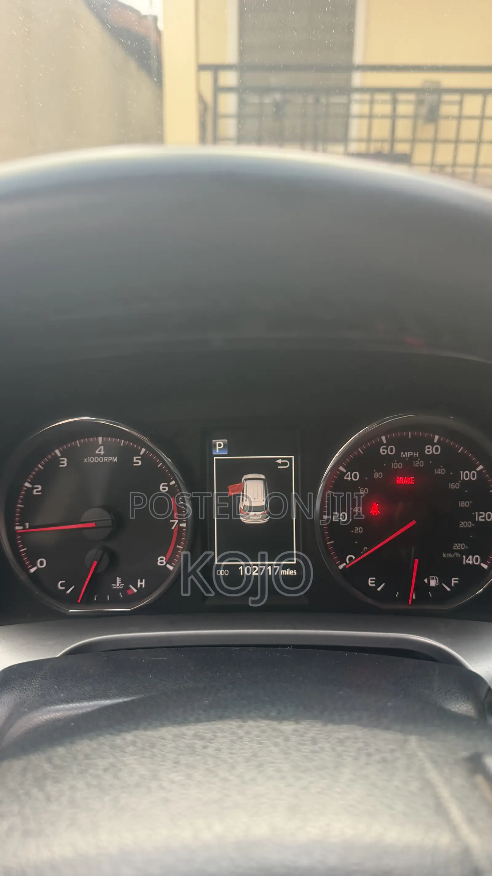 Toyota RAV4 SE FWD (2.5L 4cyl 6A) 2016 Red