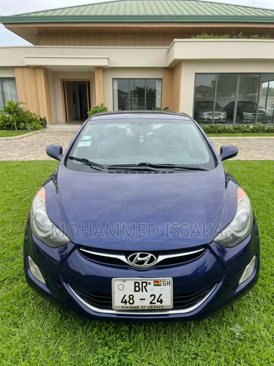 Hyundai Elantra GLS Automatic 2012 Blue