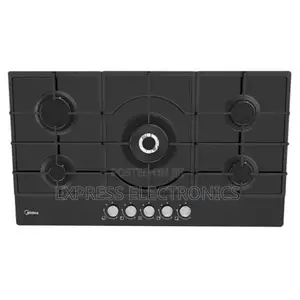 Ultra Sleek Midea 90Gq095 Built-in Gas Stove, 5 Burners, 60X50 Cm -