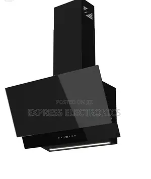 Best Buy Midea 90cm Angled Cooker Hood W/ Black Tempered Glass