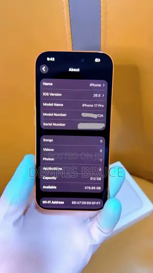 Apple iPhone 17 Pro 512 GB Orange