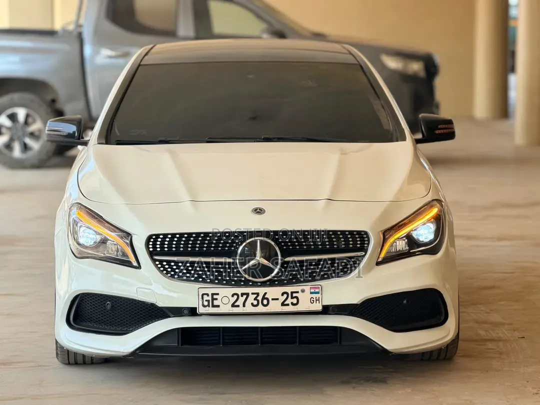 Mercedes-Benz CLA-Class 2018 White
