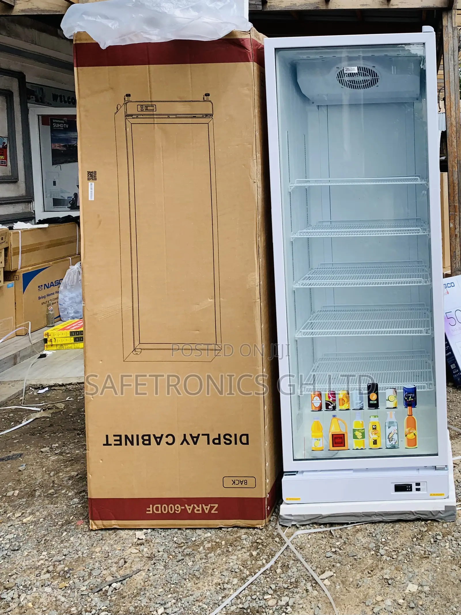 Correct Best Singledoor Zara-600dfg Display Fridge 591Ltr