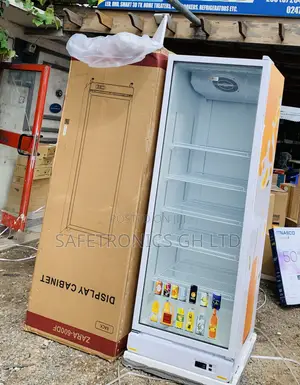 Authentic Sleek Singledoor Zara-600dfg Display Fridge 591Ltr