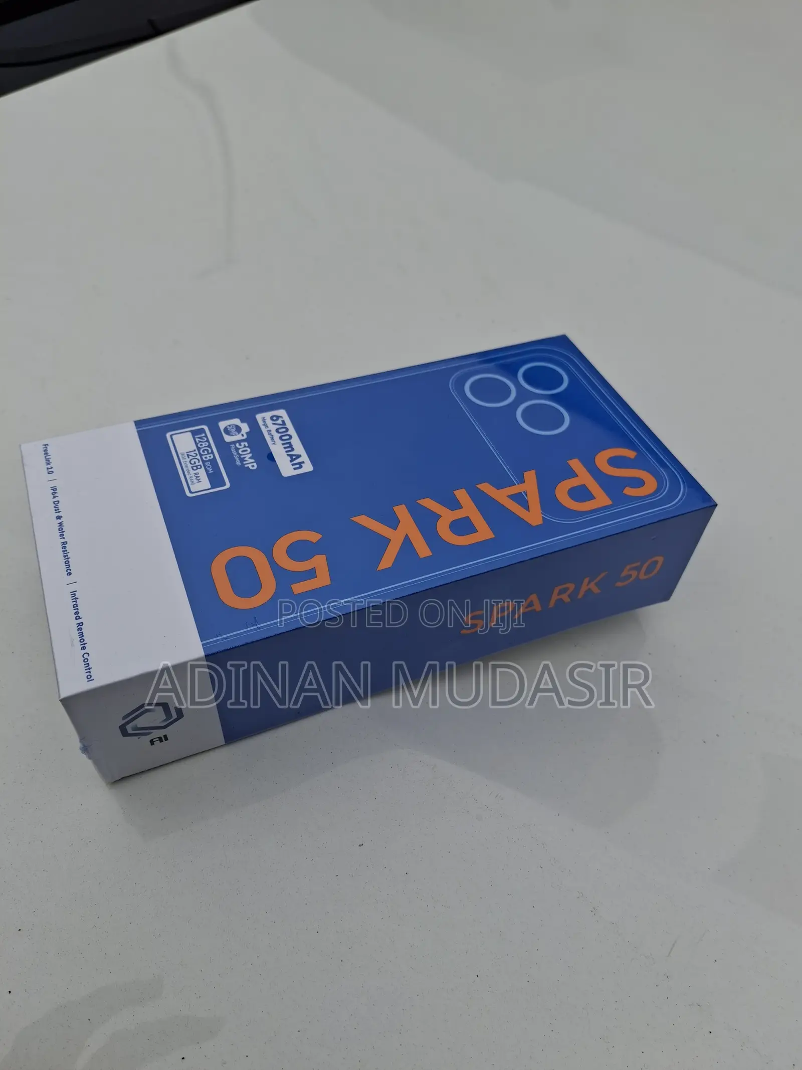 New Tecno Spark 50 128 GB Black