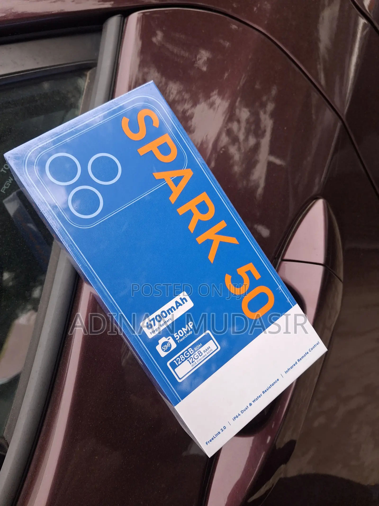 New Tecno Spark 50 128 GB Black