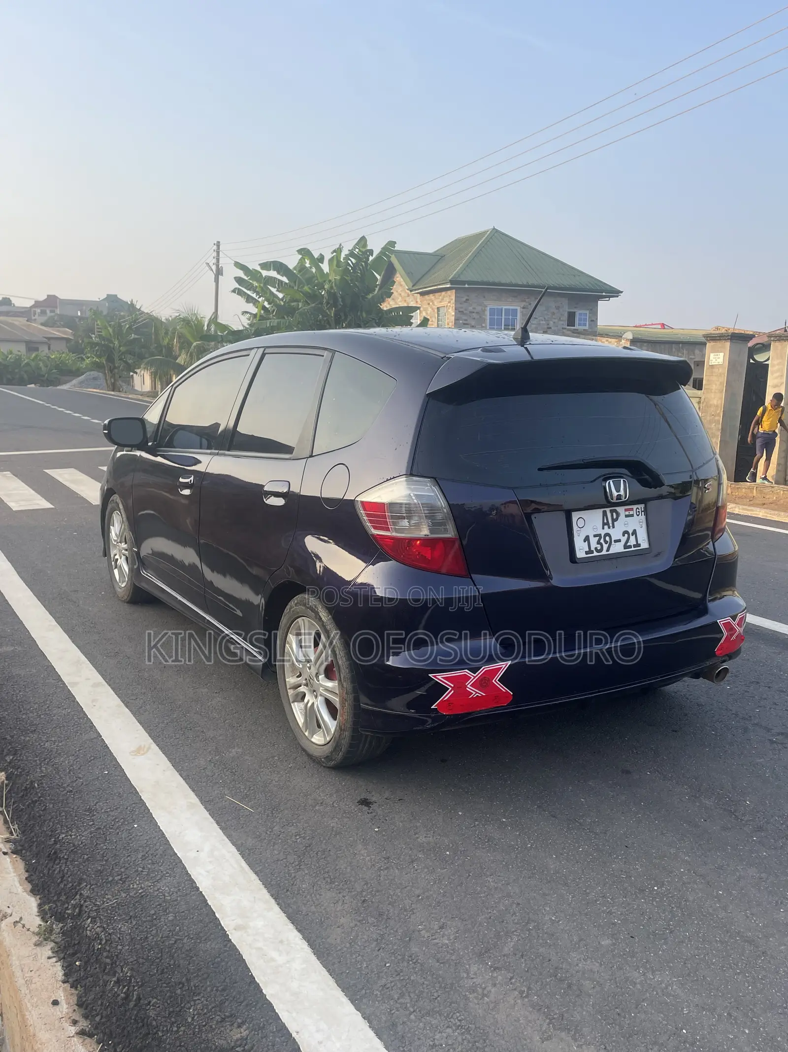 Honda Fit 2013 Matt Black