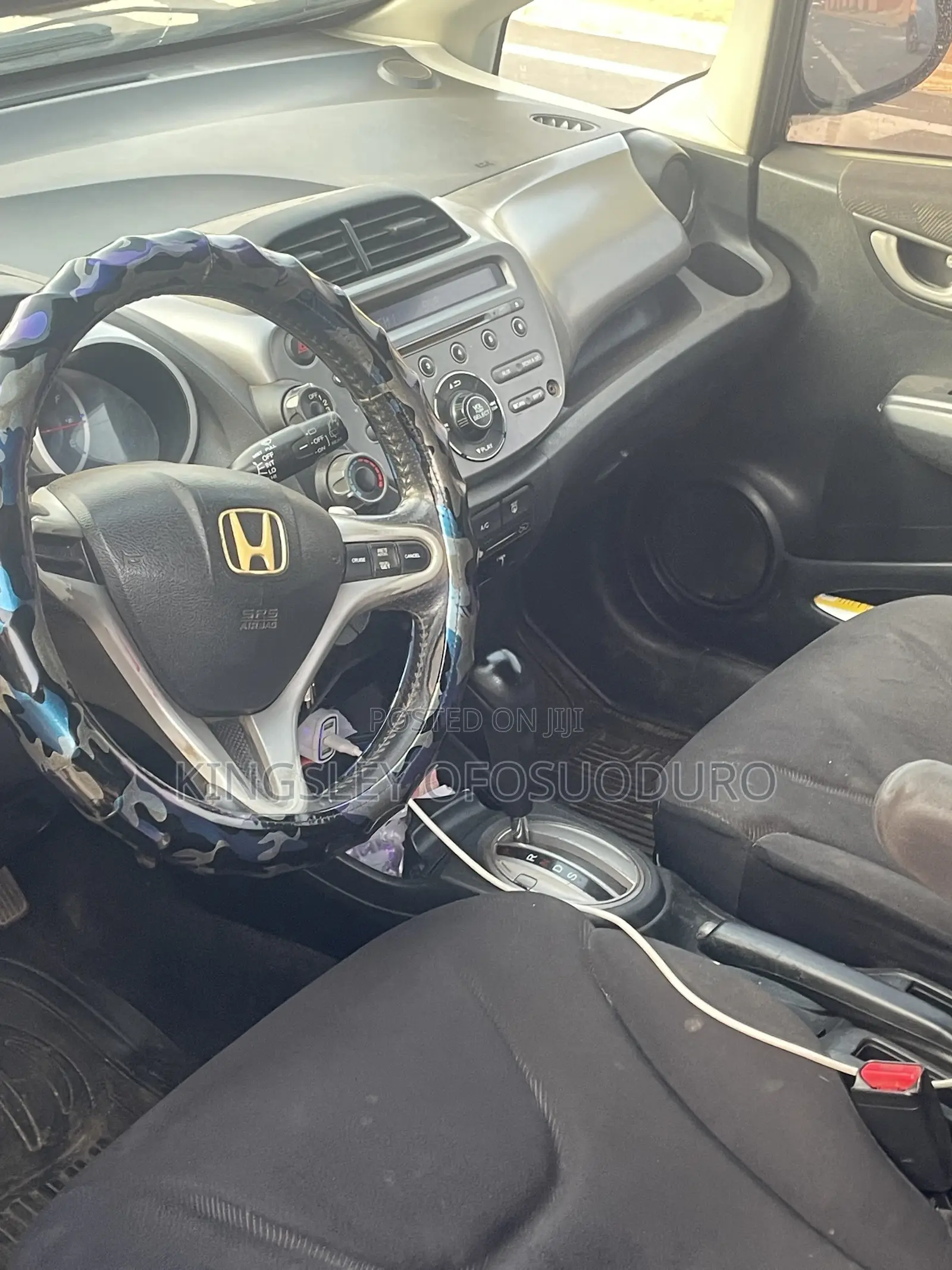 Honda Fit 2013 Matt Black