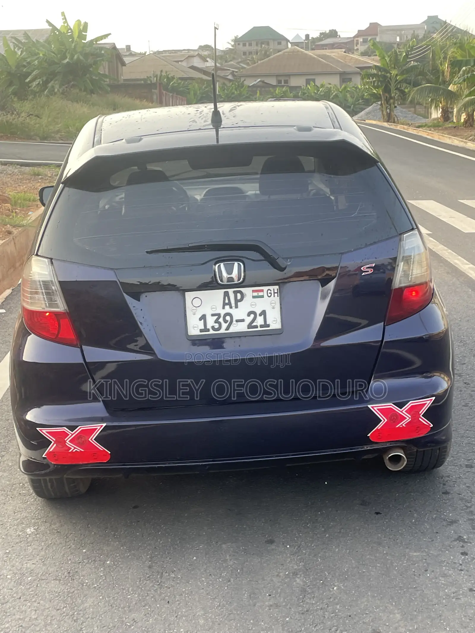 Honda Fit 2013 Matt Black