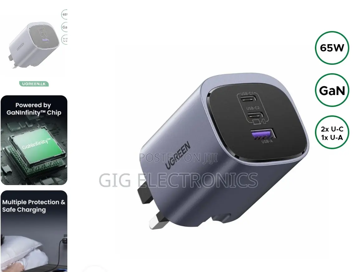 UGREEN 65W Nexode S GaN Tech Fast Charger