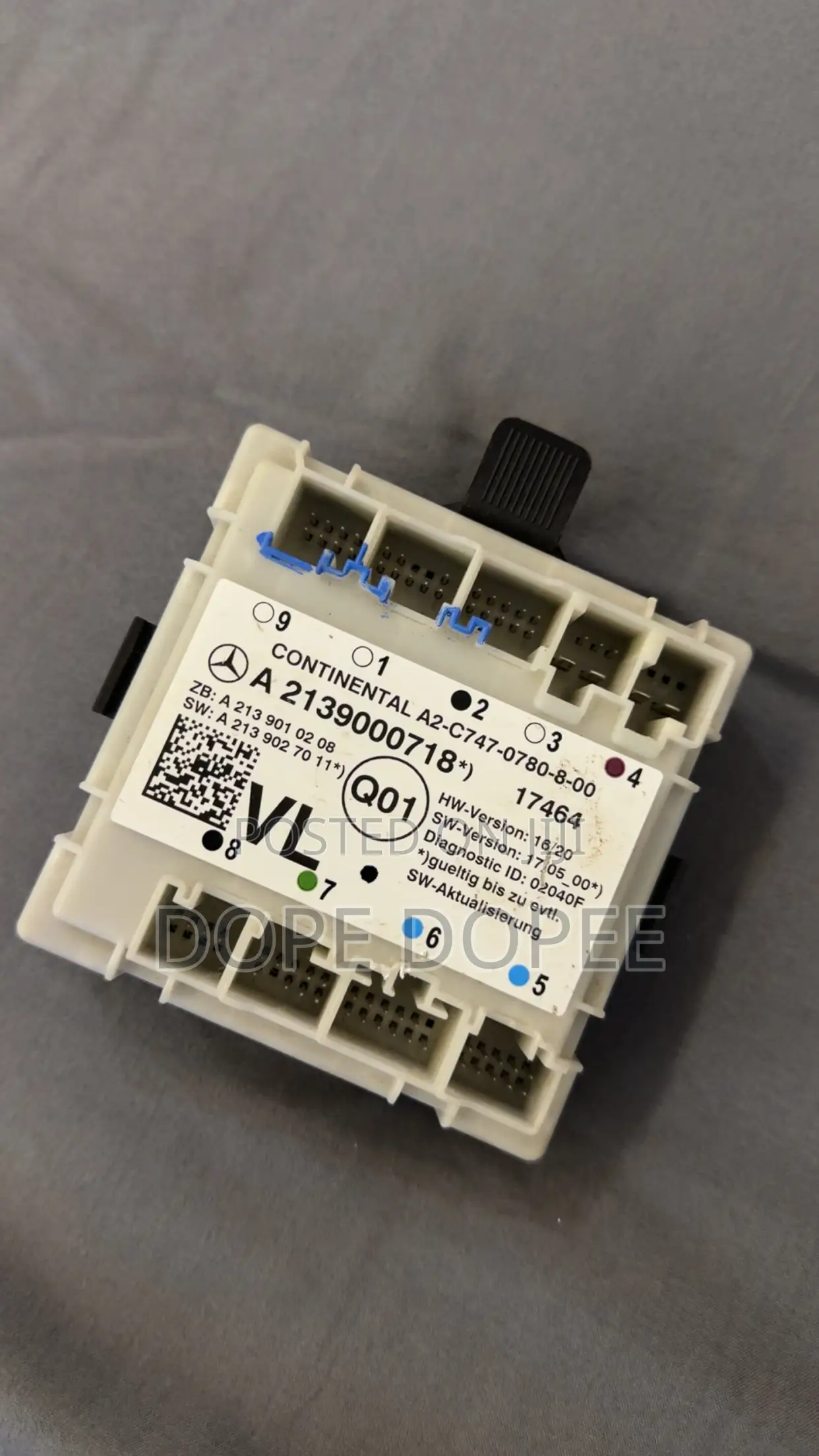 Mercedes Benz Door Control Unit W213