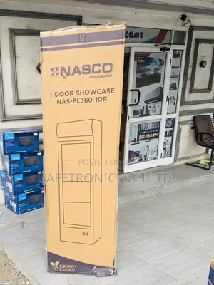 Super Notch Nasco 298 LTRS Display Fridge-Nas- FL360-1DR