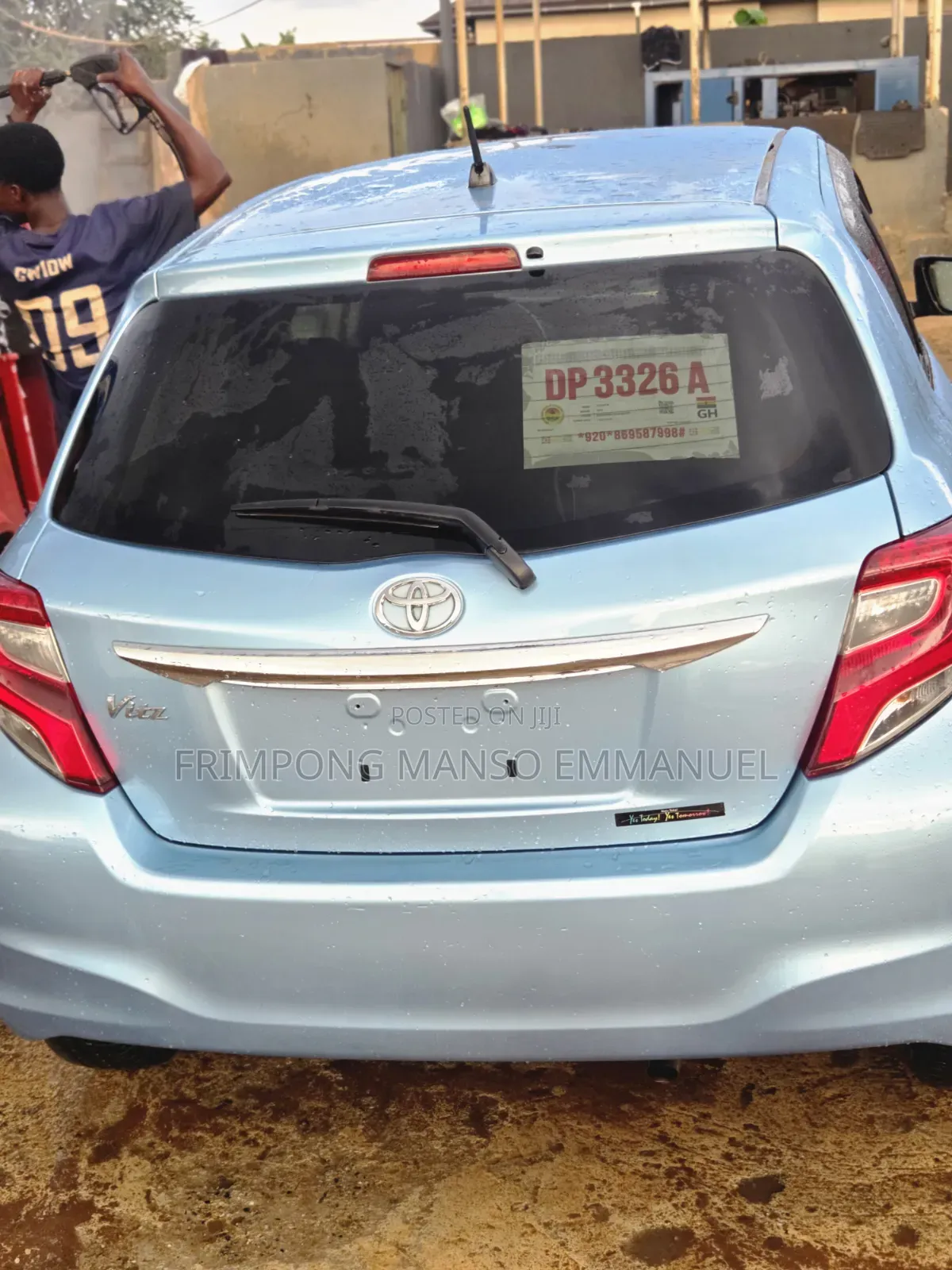Toyota Vitz 1.3 AWD 3dr 2015 Blue