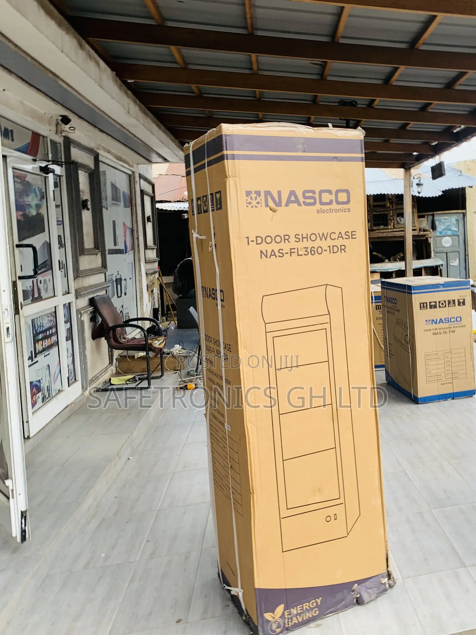 Grab Singledoor Nasco 298 LTRS Display Fridge-Nas- FL360-1DR