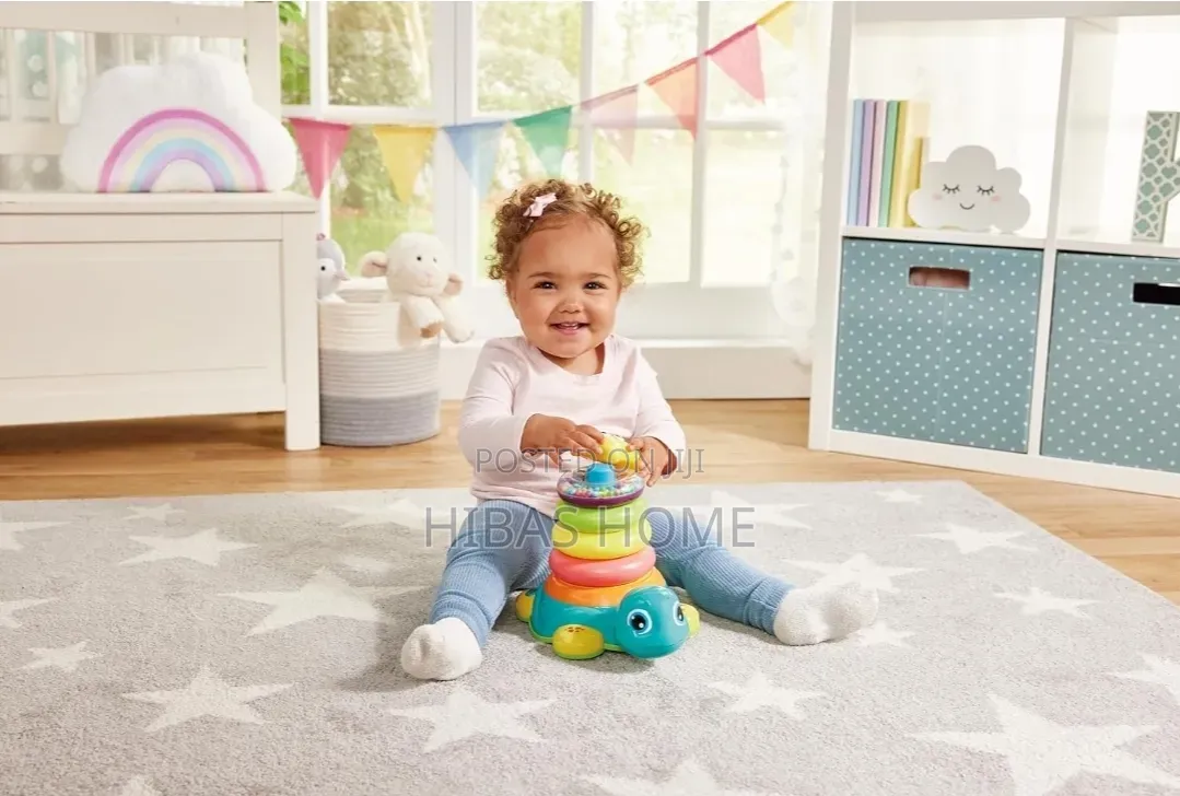 2in1 Bump Go Crawling Stackable Turtle Light Sound 6-12months