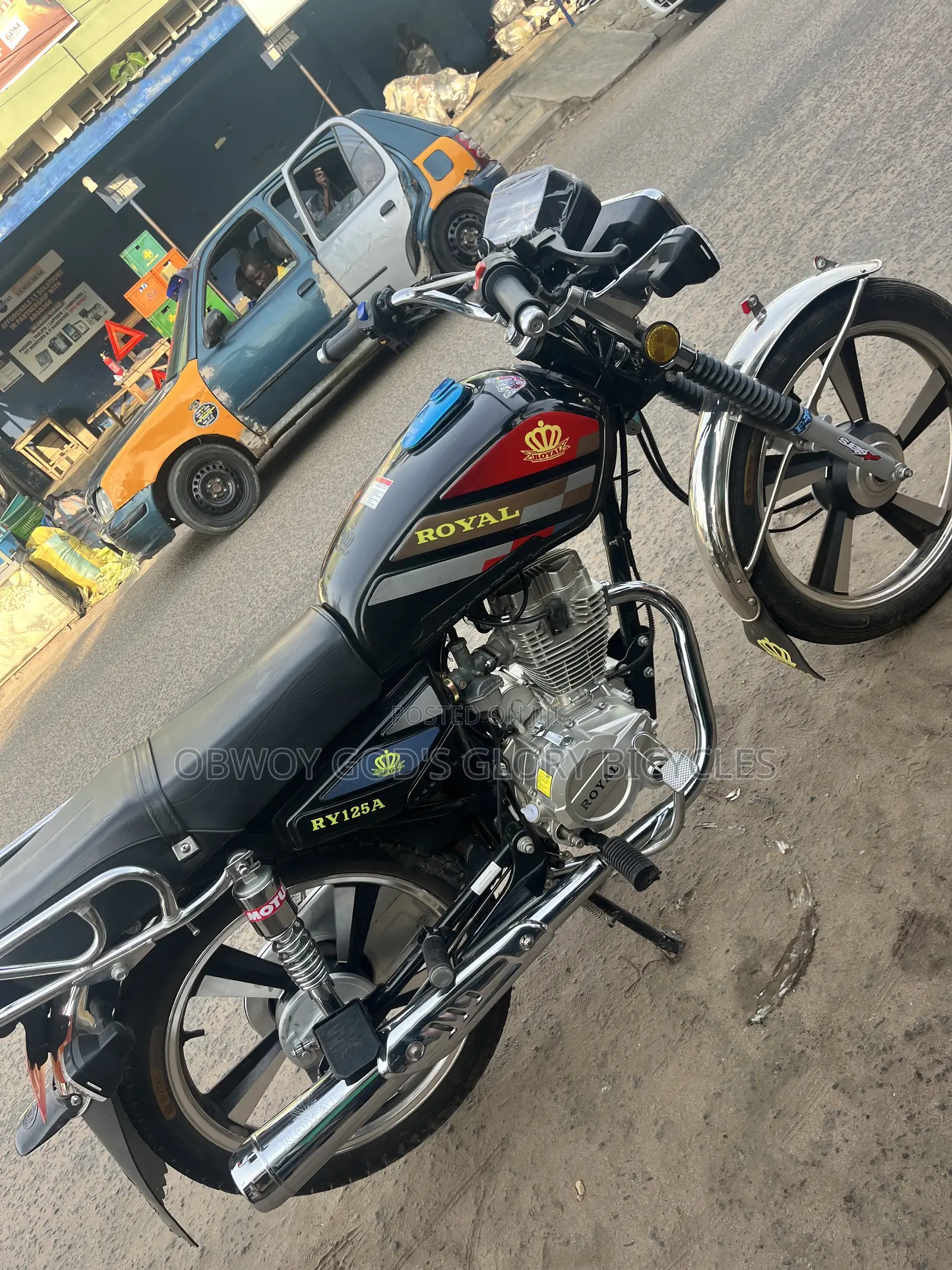 New Royal RY125 2026 Black