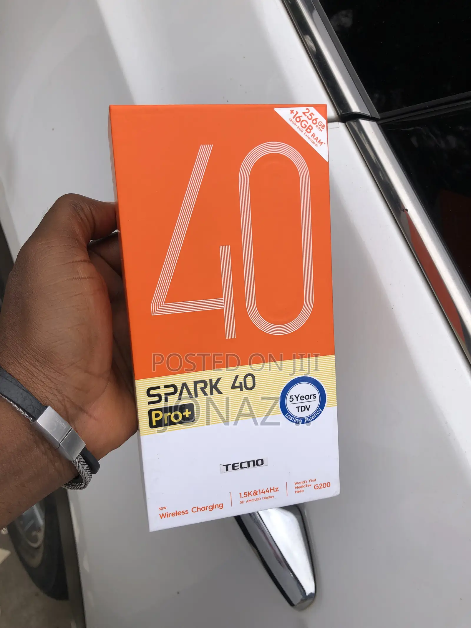New Tecno Spark 40 Pro+ 256 GB Black