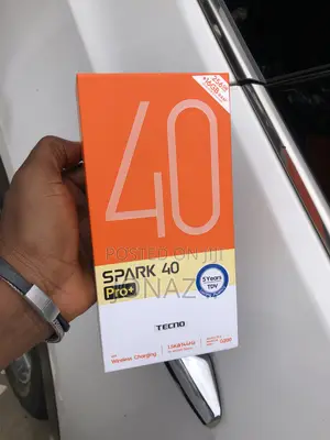 New Tecno Spark 40 Pro+ 256 GB Black