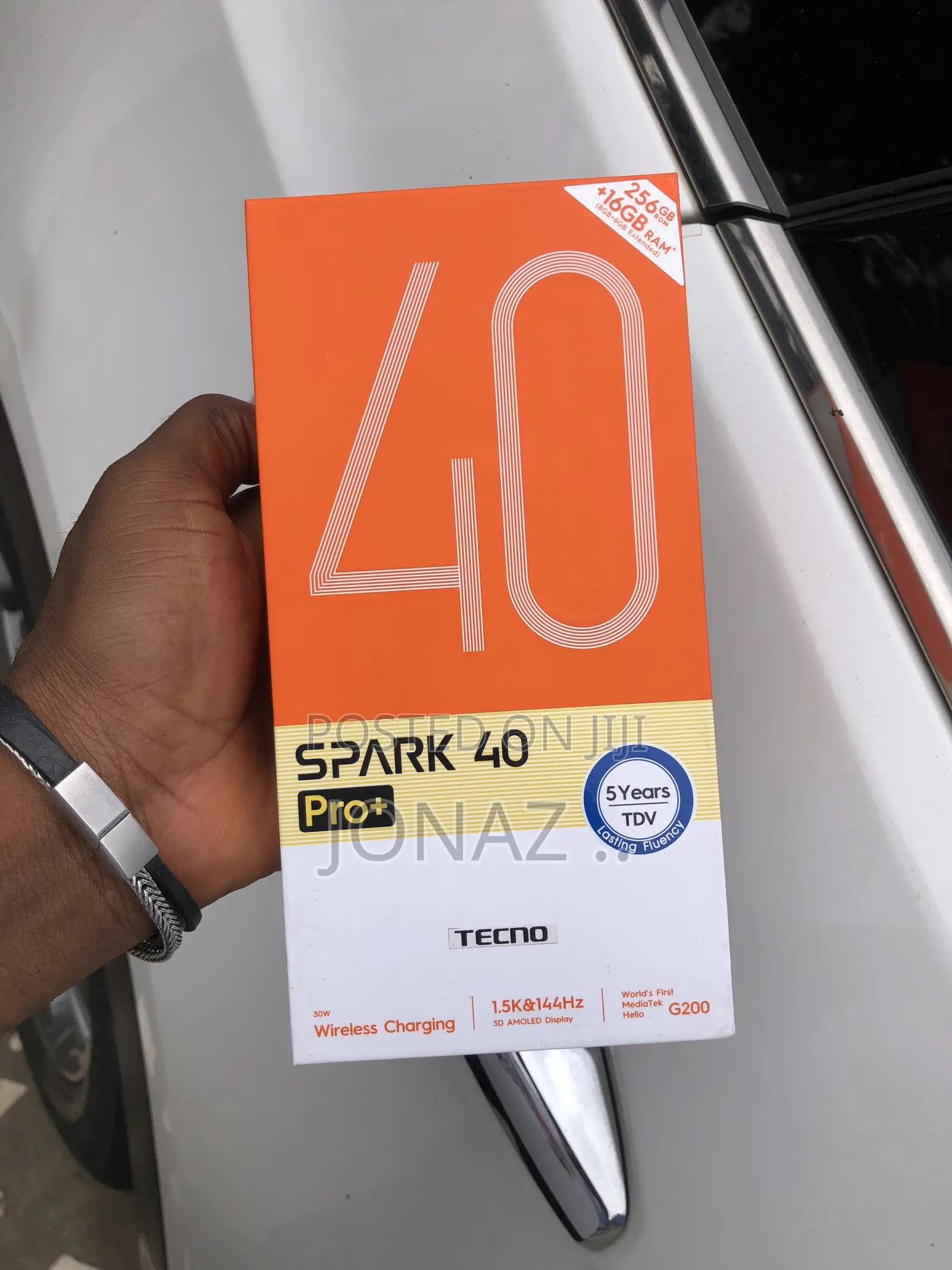 New Tecno Spark 40 Pro+ 256 GB Black
