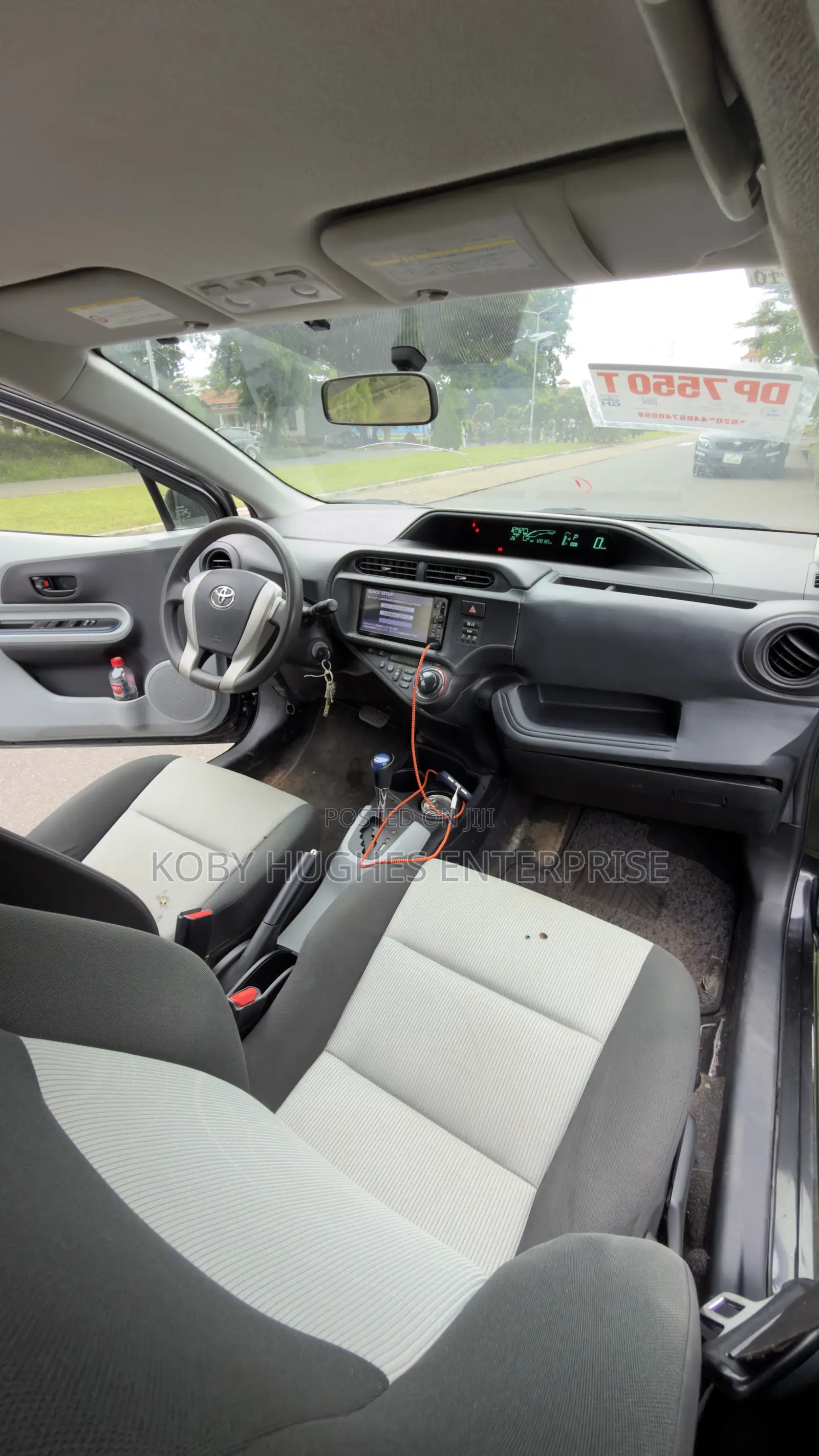 Toyota Aqua 2012 Matt Black
