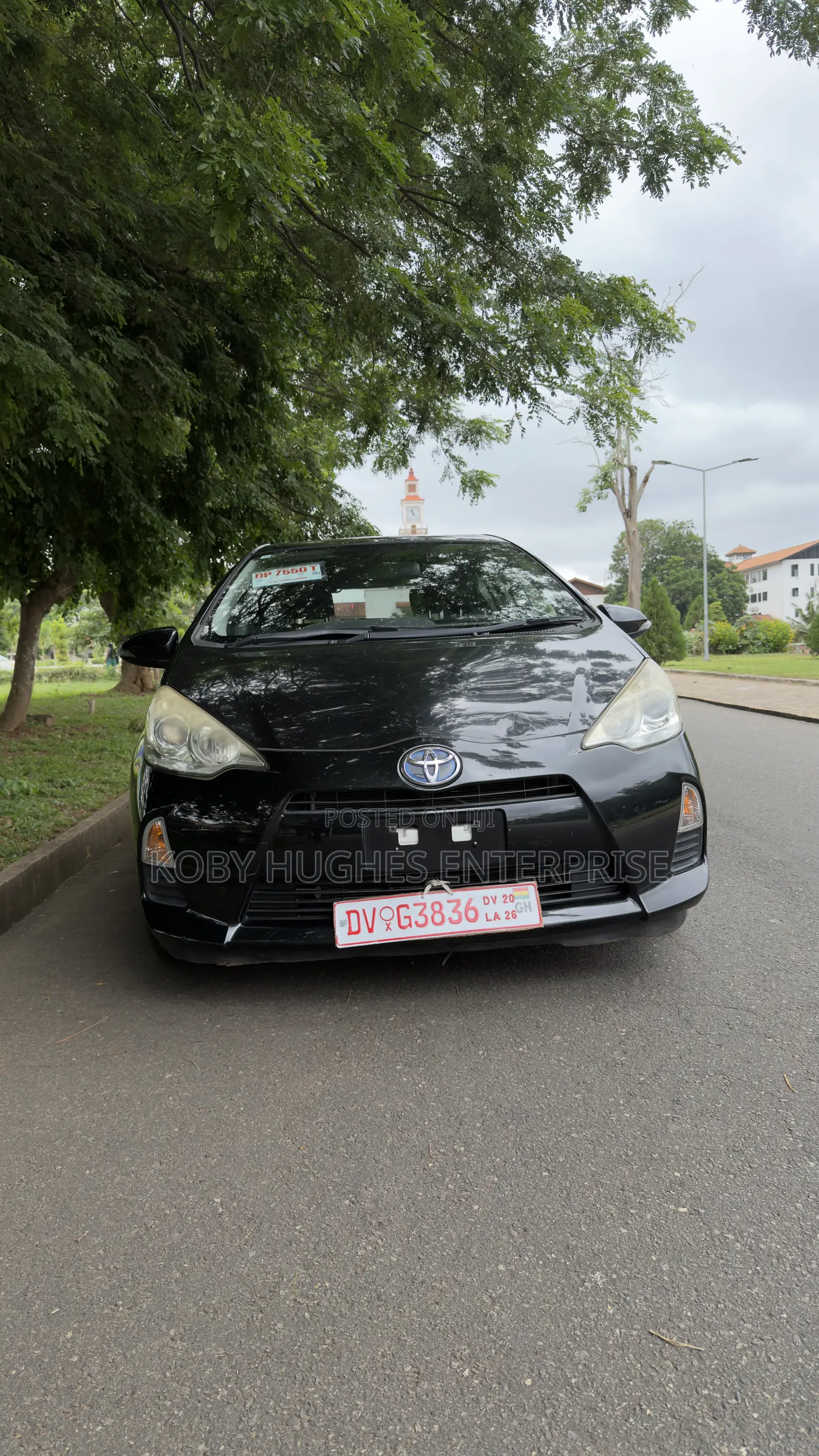 Toyota Aqua 2012 Matt Black