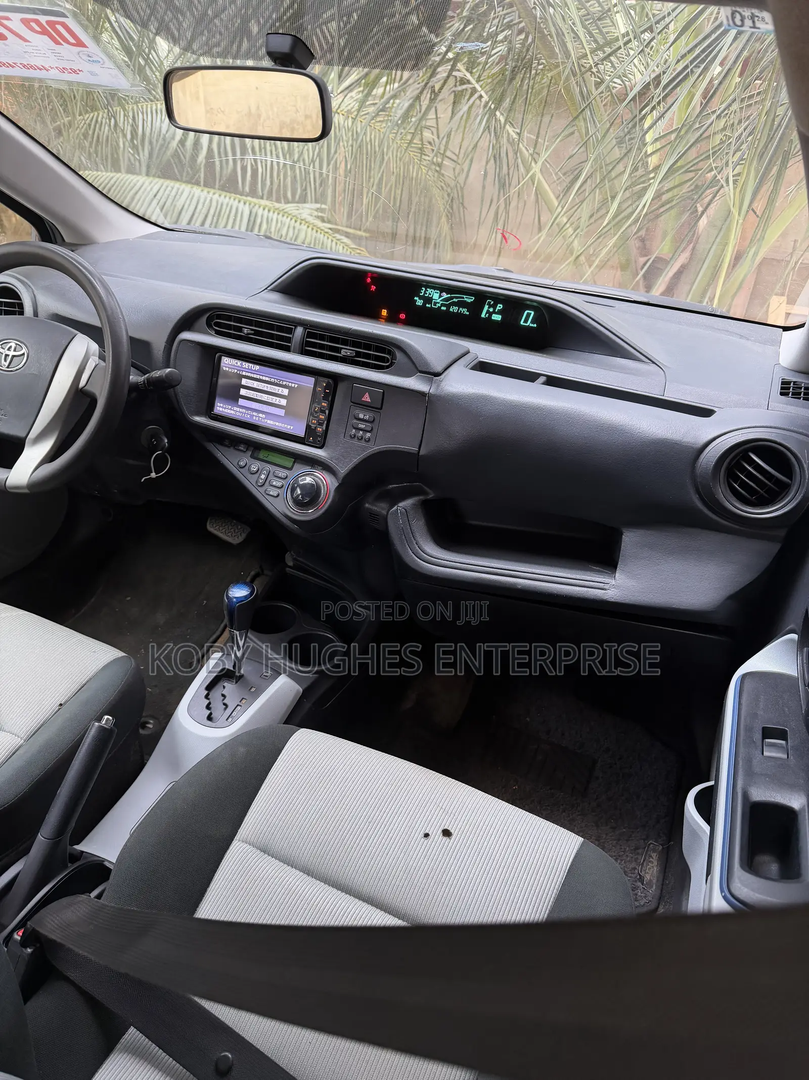 Toyota Aqua 2012 Matt Black