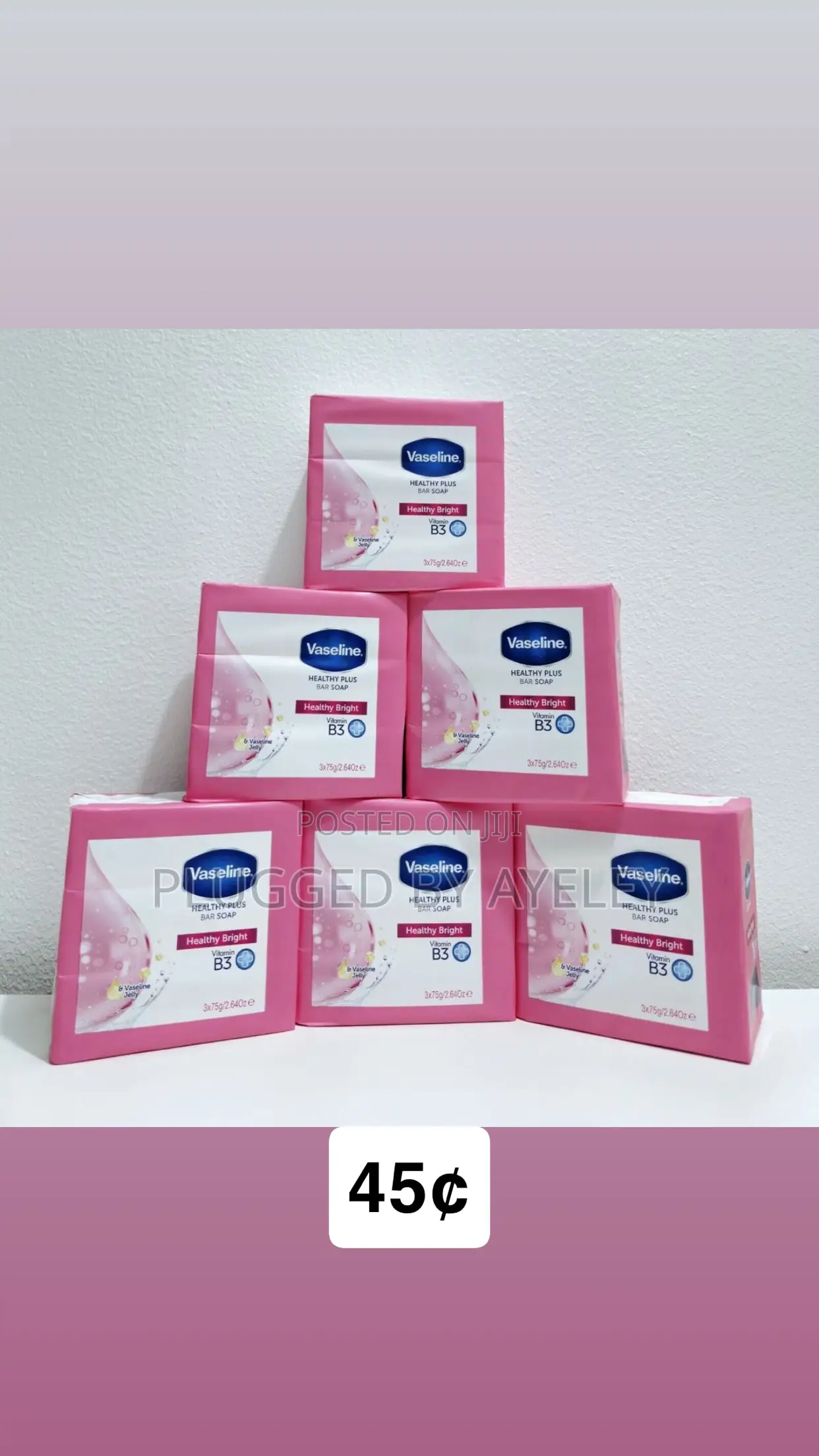 Vaseline Dove Soap
