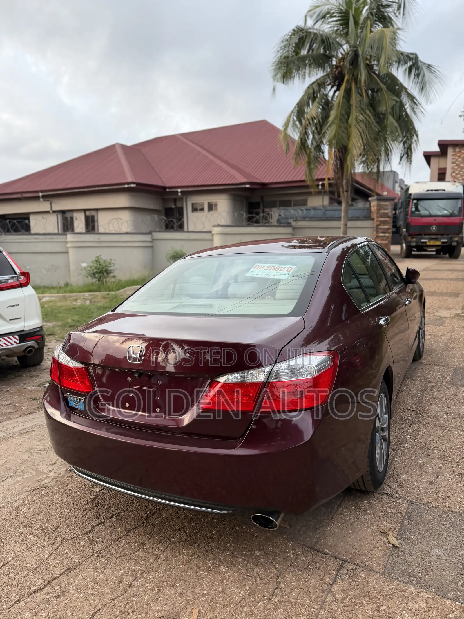 Honda Accord 2015 Burgundy