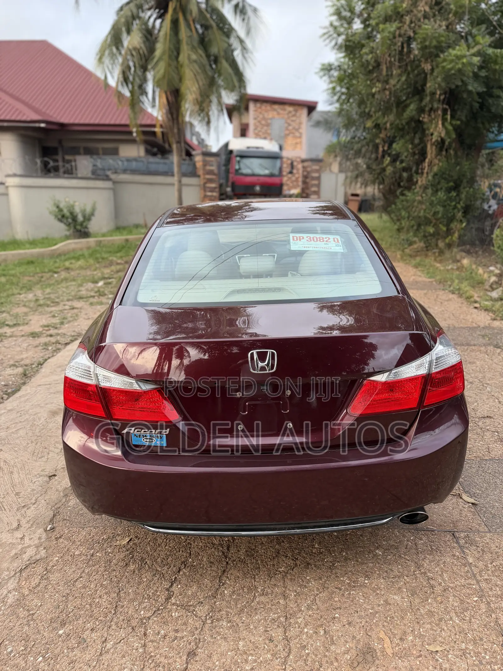 Honda Accord 2015 Burgundy