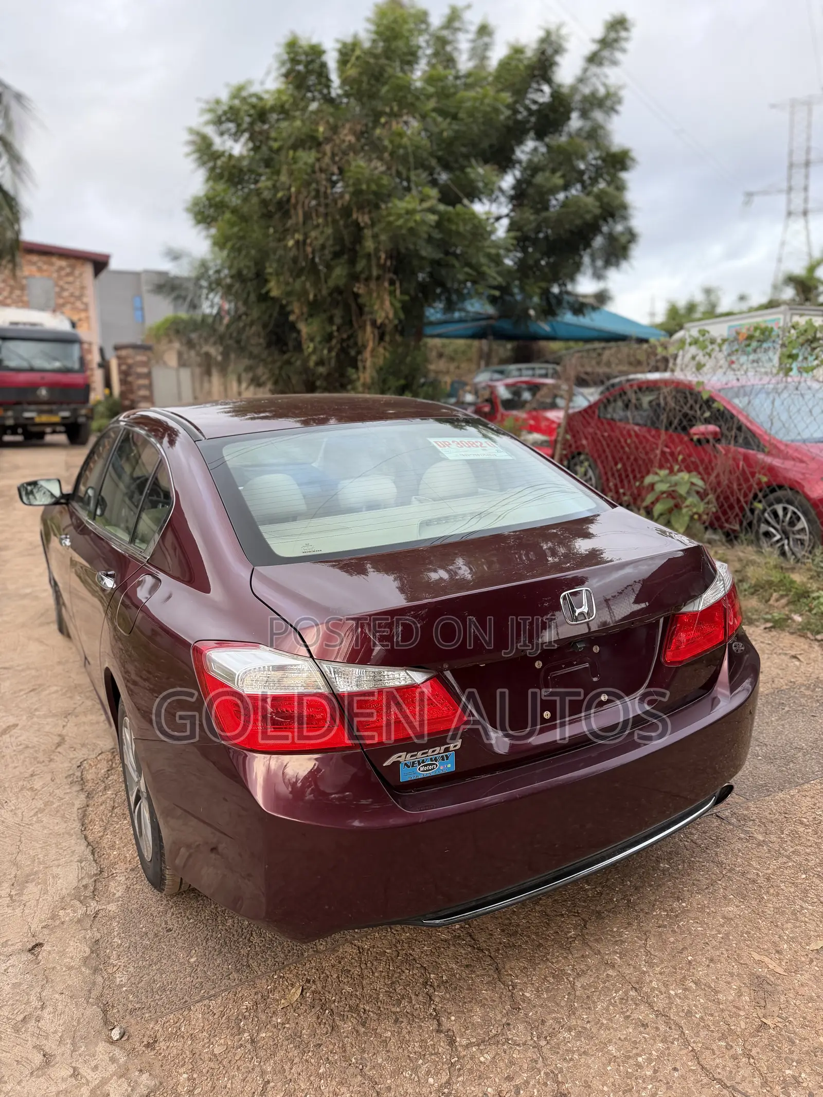 Honda Accord 2015 Burgundy