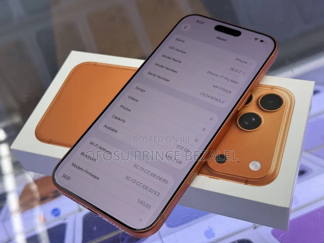 Apple iPhone 17 Pro Max 512 GB Orange