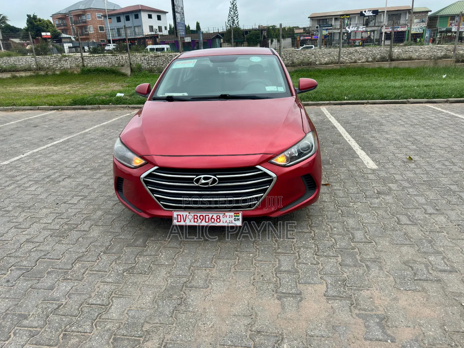 Hyundai Elantra 2017 Red