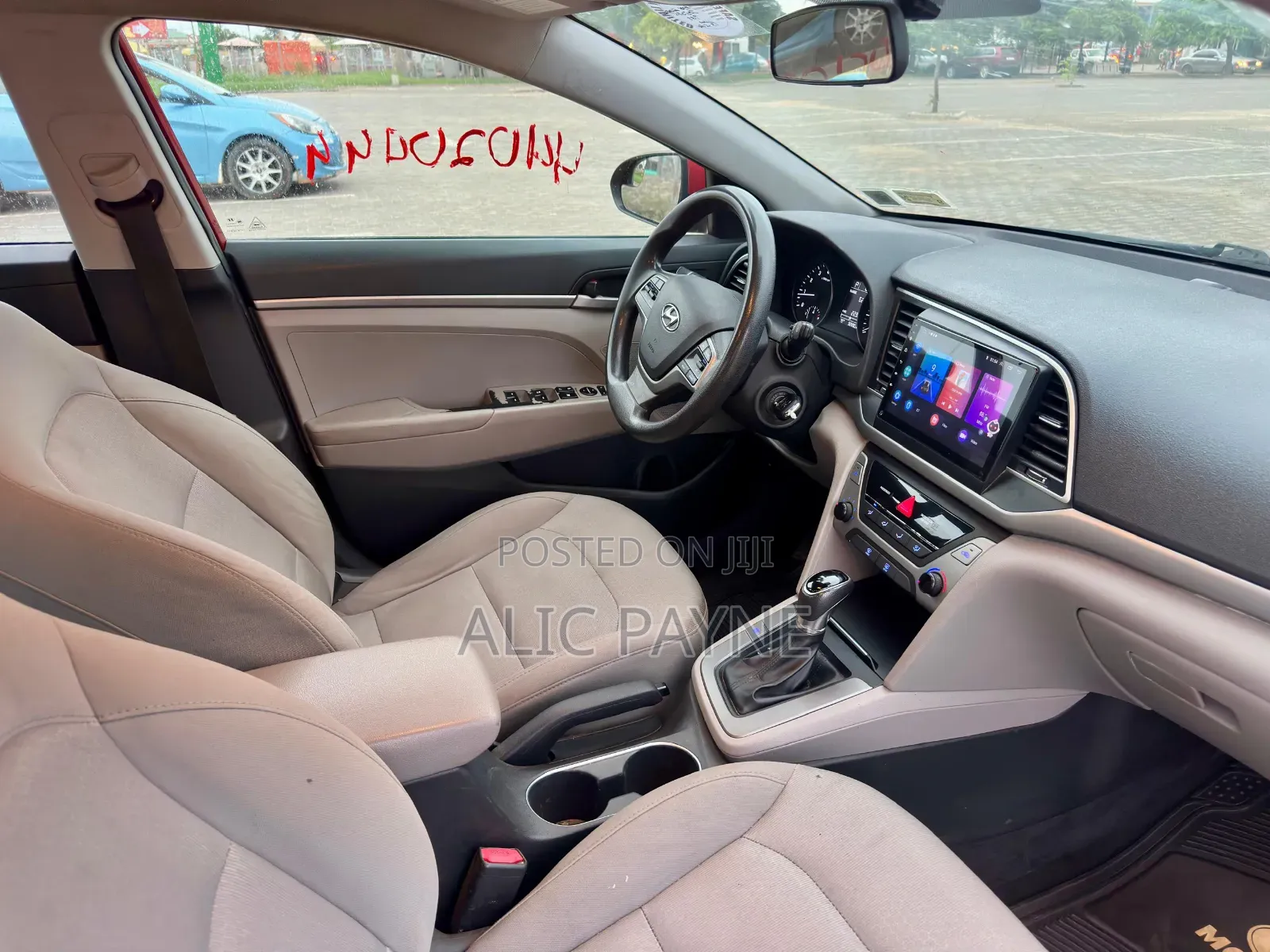 Hyundai Elantra 2017 Red