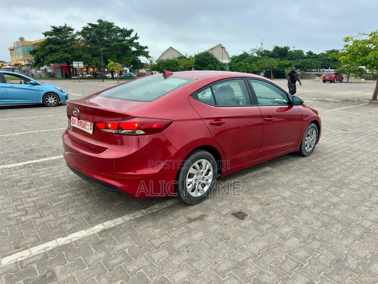 Hyundai Elantra 2017 Red