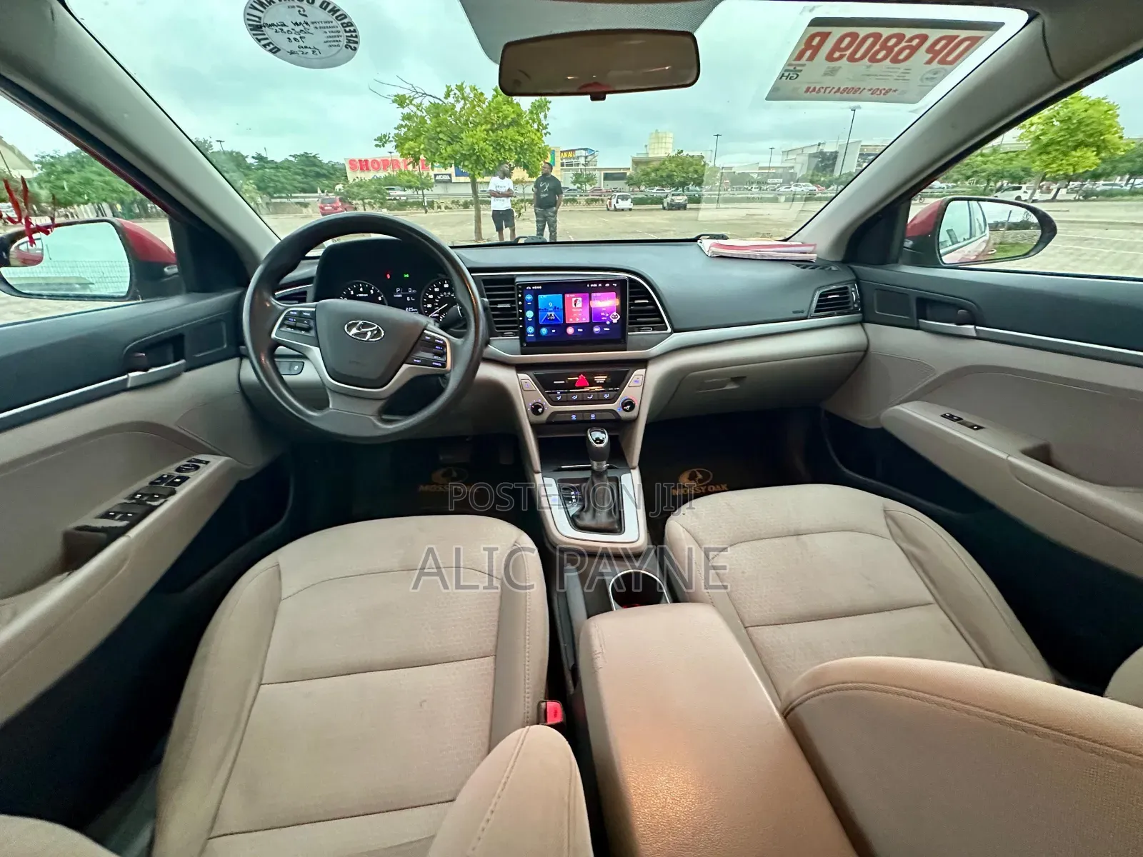 Hyundai Elantra 2017 Red