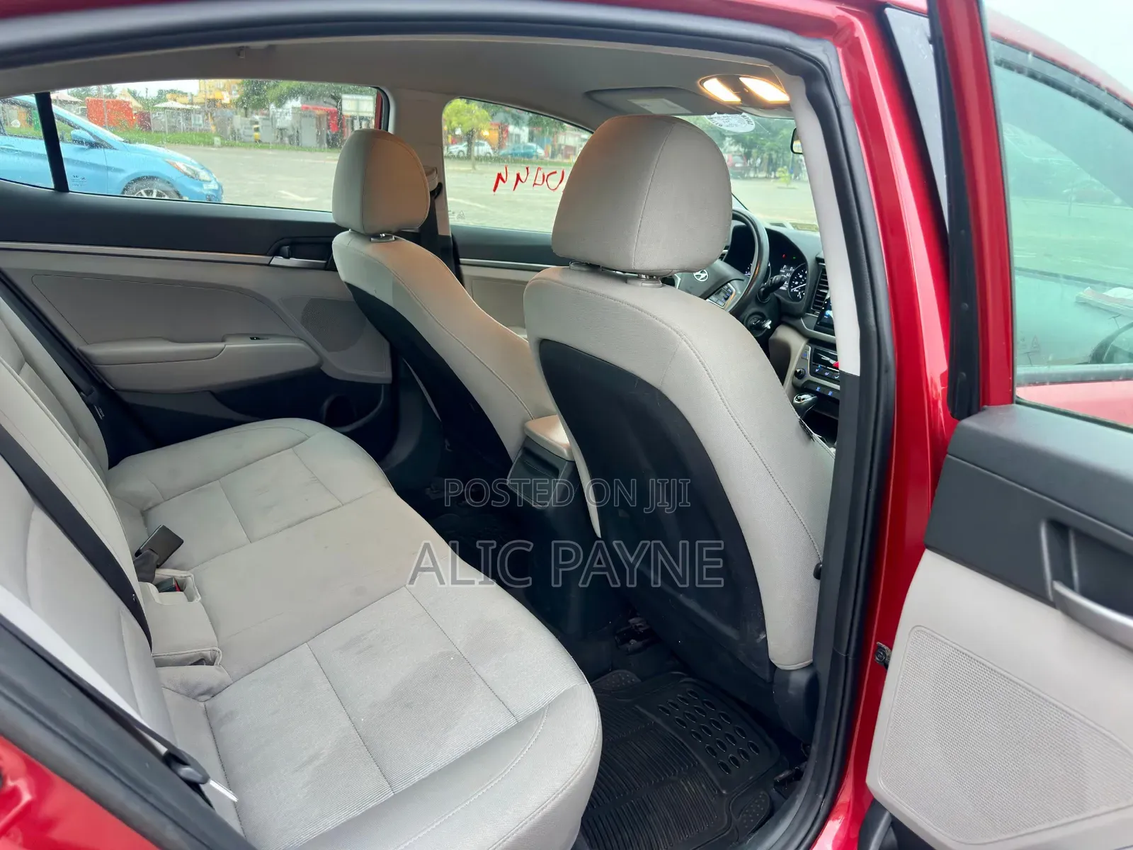 Hyundai Elantra 2017 Red