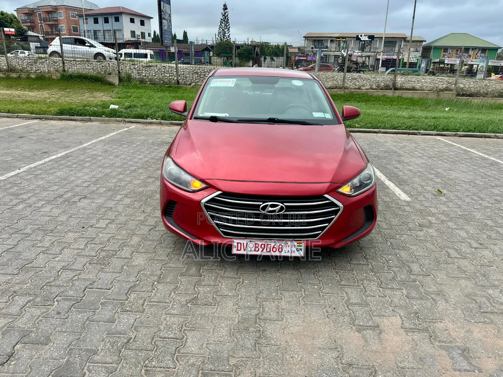 Hyundai Elantra 2017 Red