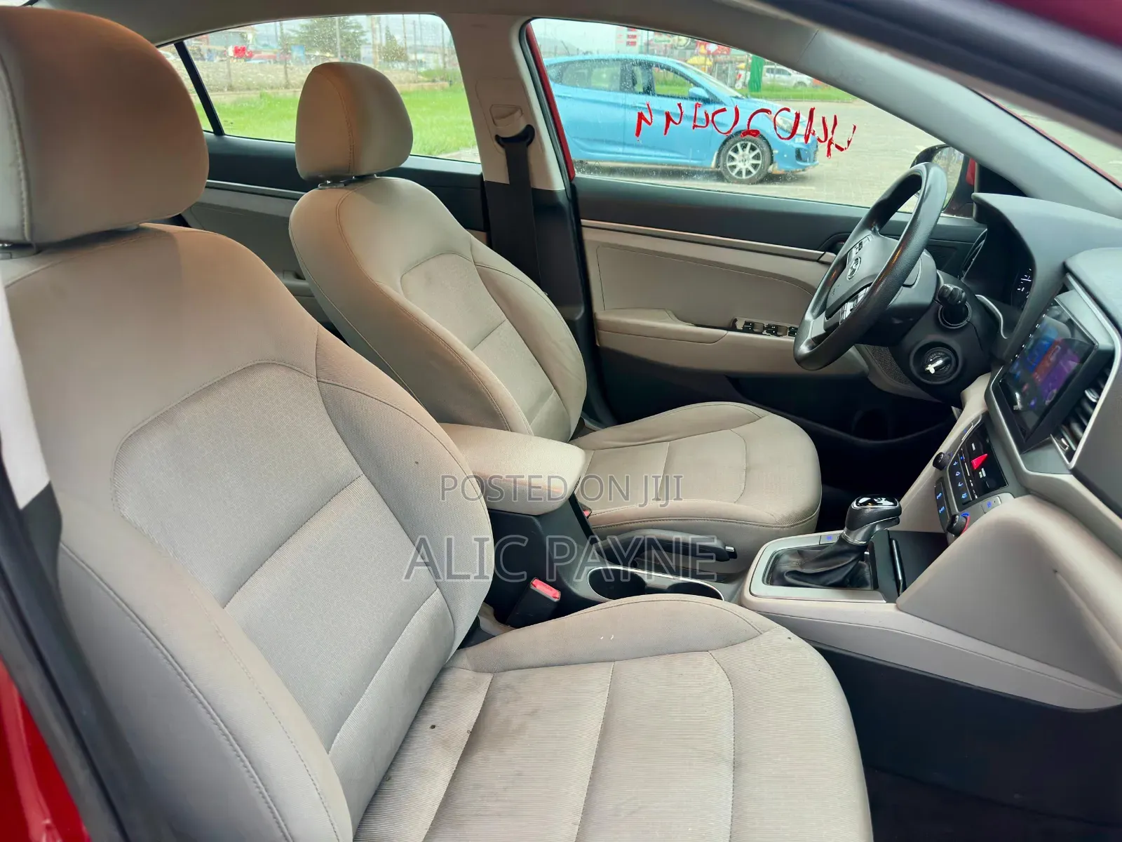 Hyundai Elantra 2017 Red
