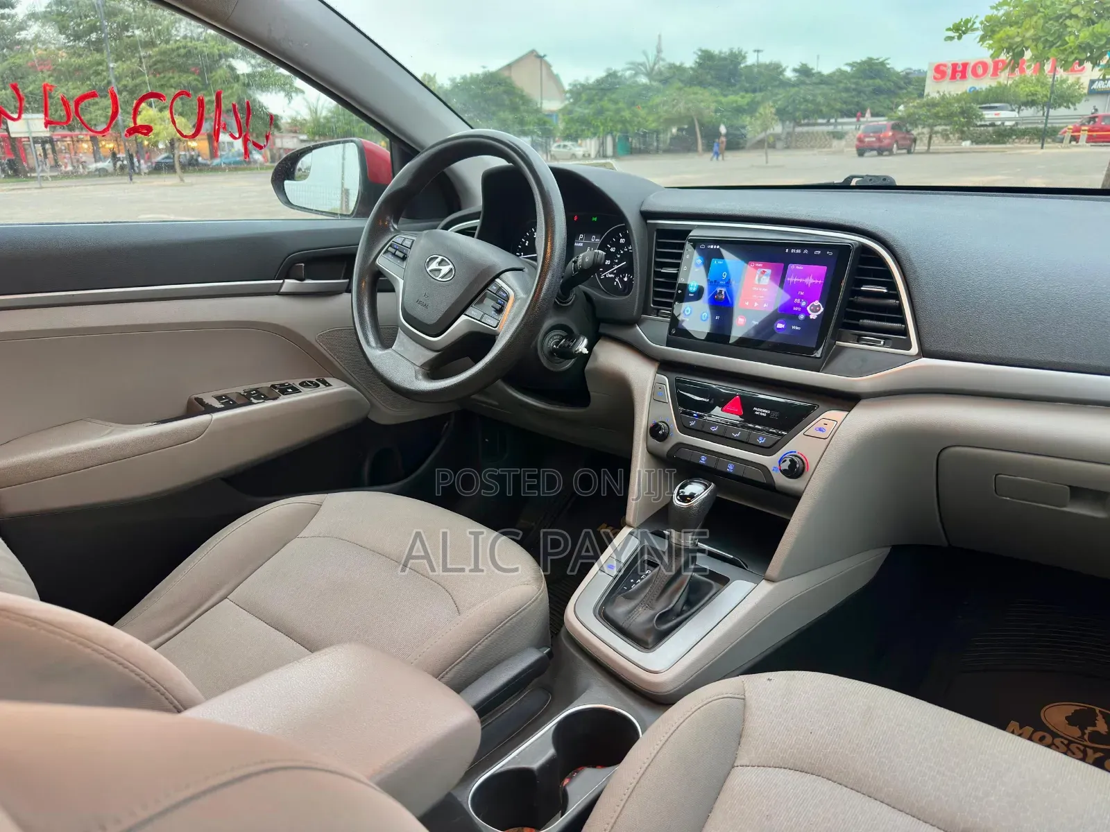 Hyundai Elantra 2017 Red
