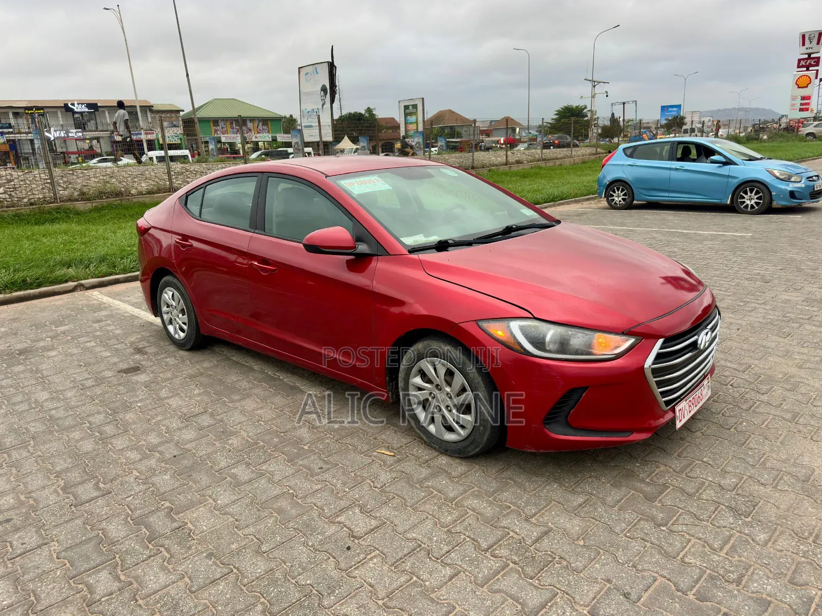 Hyundai Elantra 2017 Red
