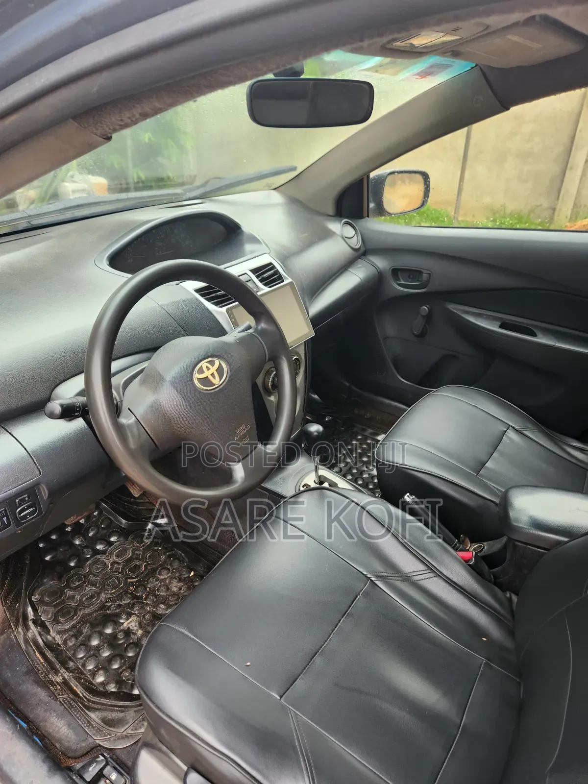 Toyota Yaris 2008 Gray