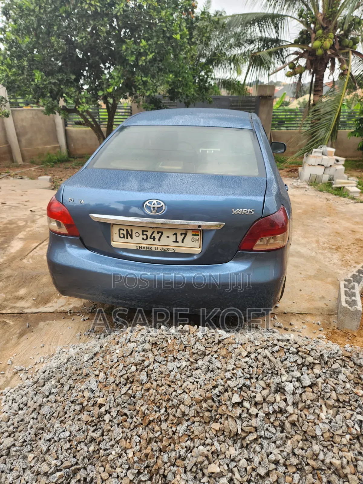 Toyota Yaris 2008 Gray