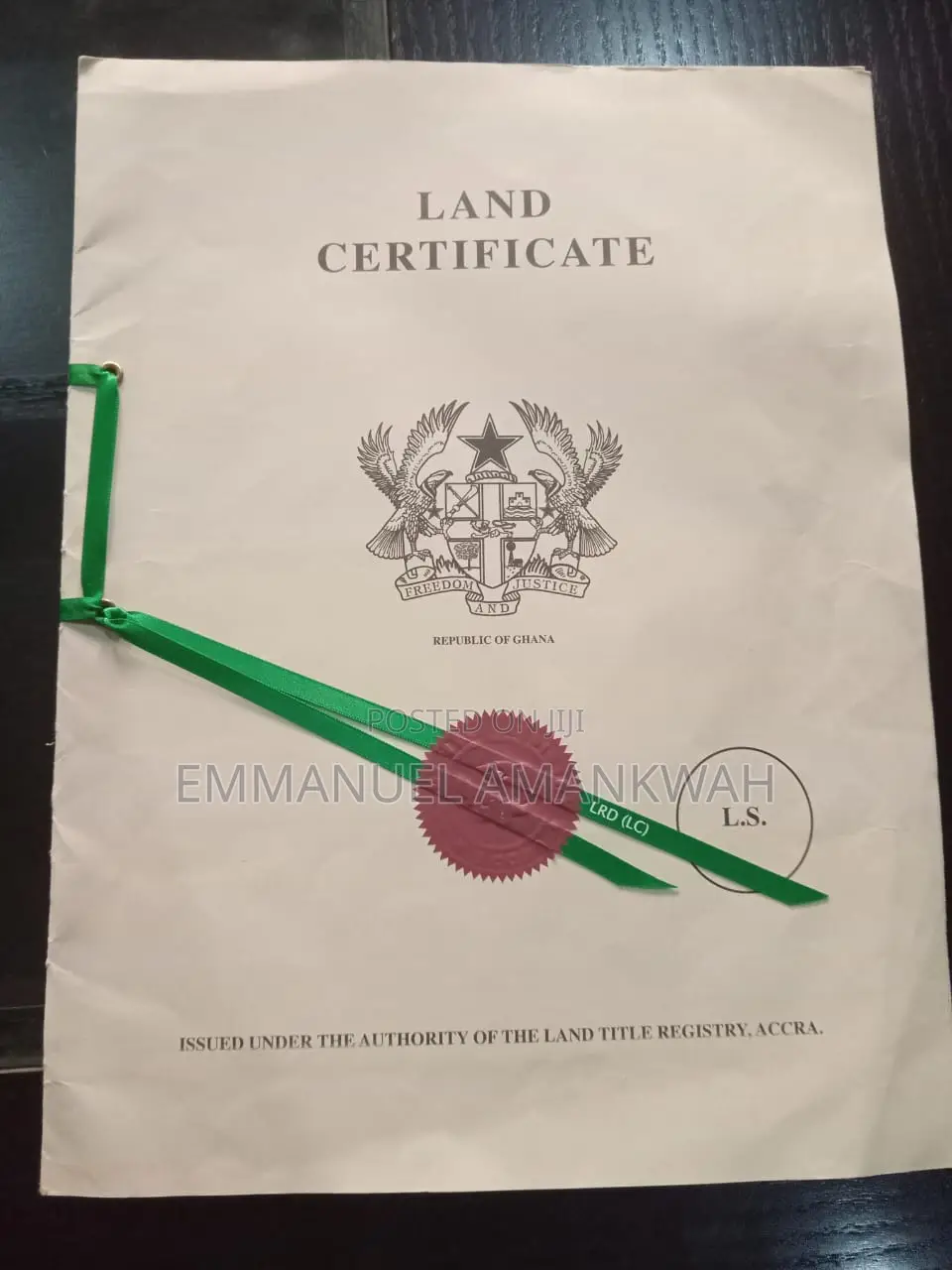 Titled 2 Plots of Land for Sale