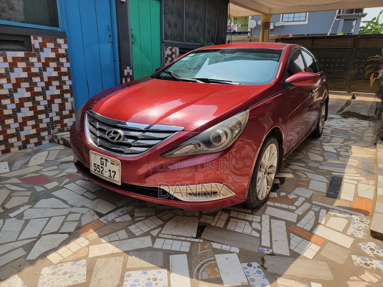 Hyundai Sonata 2014 Red